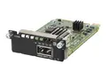 HPE Aruba 3810M 1QSFP+ 40GbE Module Tilbeh&#248;rssett for nettverksenhet - for HPE Aruba 2930M 24 Smart Rate POE+ 1-Slot, 3810M 16SFP+ 2-slot Switch