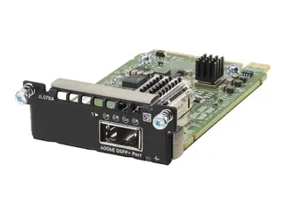 HPE Aruba 3810M 1QSFP+ 40GbE Module - Tilbehørssett for nettverksenhet for HPE Aruba 2930M 24 Smart Rate POE+ 1-Slot, 3810M 16SFP+ 2-slot Switch