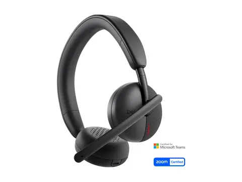 Dell Wireless Headset WL3024 - Hodesett - on-ear Bluetooth - tr&#229;dl&#248;s - Certified for Microsoft Teams, Zoom Certified