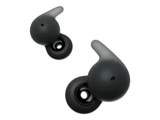 Sony LinkBuds Open - True wireless-hodetelefoner med mikrofon i &#248;ret - Bluetooth - svart