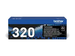 Brother TN320BK - Svart - original - tonerpatron for Brother DCP-9055CDN, DCP-9270CDN, HL-4140CN, MFC-9465CDN