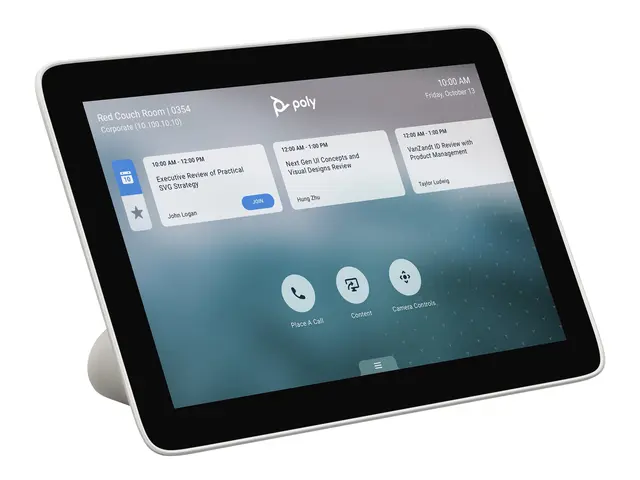 Poly TC8 - Berøringskontroller Zoom Certified, Certified for Micro...