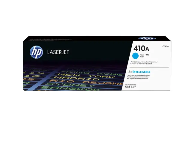 HP 410A - Cyan - original - LaserJet - tonerpatron (CF411A) - for ...