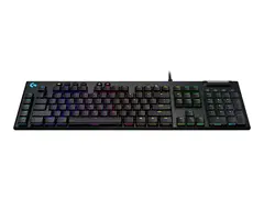 Logitech Gaming G815 - Tastatur bakgrunnsbelyst - USB - Pan Nordic - tastsvitsj: GL Clicky - svart