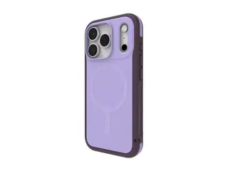 ZAGG Sedona Snap - Baksidedeksel for mobiltelefon MagSafe-samsvar - grafen - støvet drue - for Apple iPhone 17 Pro