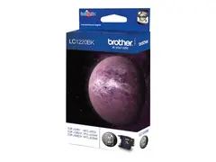 Brother LC1220BK - Svart - original - blekkpatron for Brother DCP-J525W, DCP-J725DW, DCP-J925DW, MFC-J625DW, MFC-J825DW; MyMio MFC-J825N