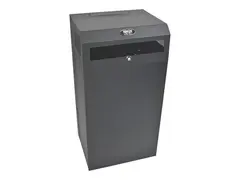 Eaton Tripp Lite Series 12U Wallmount Low Profile Vertical Rack Enclosure Server Cabinet Rack skap - veggmonterbar - svart - 12U - 19"