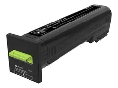 Lexmark - Ekstra h&#248;y ytelse - svart - original tonerpatron LCCP, LRP - for Lexmark CS820, CX820, CX825, CX860