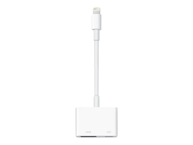 Apple Lightning Digital AV Adapter - Lightning-kabel hann til HDMI...