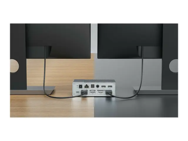 HyperDrive GEN2 - dokkingstasjon USB-C 2 x HDMI, DP 1GbE