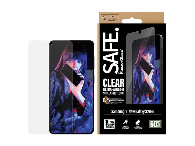 SAFE. by PanzerGlass - Skjermbeskyttelse for mobiltelefon ultravid...