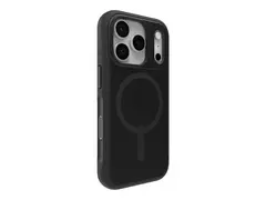 ZAGG Sedona Snap - Baksidedeksel for mobiltelefon MagSafe-samsvar - grafen - flom svart - for Apple iPhone 17 Pro