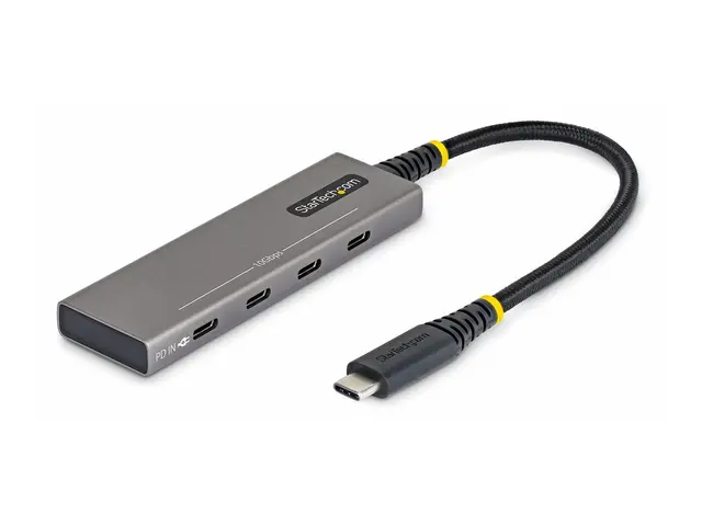 Startech - Hub - 4-port, 10 Gbps, 100 W PD charging, overcurrent p...
