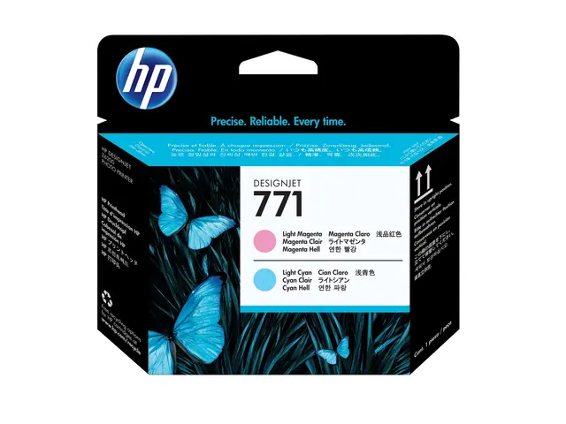 HP 771 - Lys magenta, lys cyan skriverhode for DesignJet Z6200, Z6...