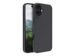 dbramante1928 Nuuk - Baksidedeksel for mobiltelefon løsvekt - plastikk - svart - for Apple iPhone 16 Plus