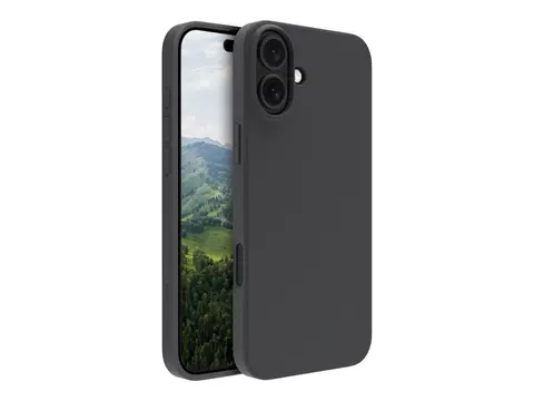 dbramante1928 Nuuk - Beskyttende deksel for mobiltelefon løsvekt - plastikk - svart - for Apple iPhone 16 Plus