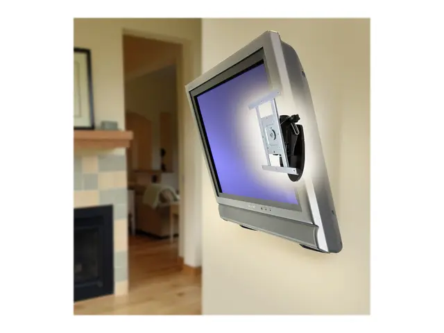 Ergotron LX HD - Monteringssett (veggmontering) for TV svart skjer...