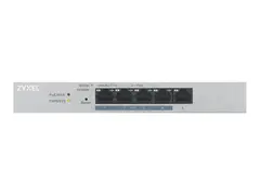 Zyxel GS1200-5HP v2 - Switch - Styrt 1 x 10/100/1000 + 4 x 10/100/1000 (PoE+) - stasjon&#230;r - PoE+ (60 W)