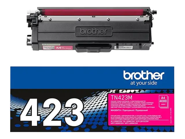 Brother TN423M - Magenta - original - tonerpatron - for Brother DC...
