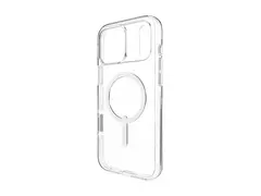 Zagg Crystal Palace Snap - Baksidedeksel for mobiltelefon med knappdeksel - MagSafe-samsvar - krystallklar - for Apple iPhone 17 Pro Max