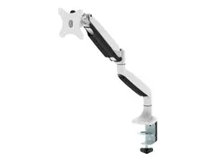 Neomounts NM-D750 - Monteringssett - full bevegelse for LCD-skjerm - hvit - skjermstørrelse: 10"-32" - klemmemonterbar, malje, skrivebordsmonterbar