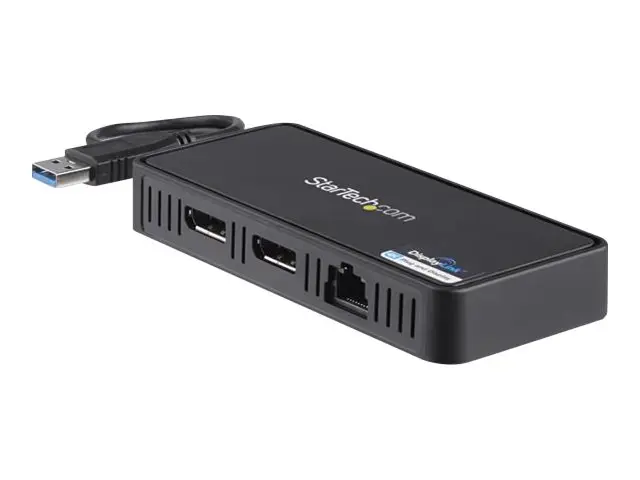 StarTech.com USB 3.0 Mini Dock, Dual Monitor USB-A Docking Station...