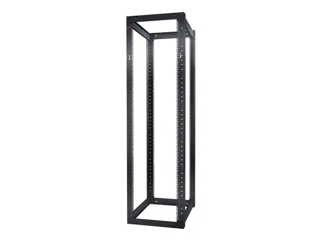 APC NetShelter 4 Post Open Frame Rack - Rack - svart - 44U - for P...