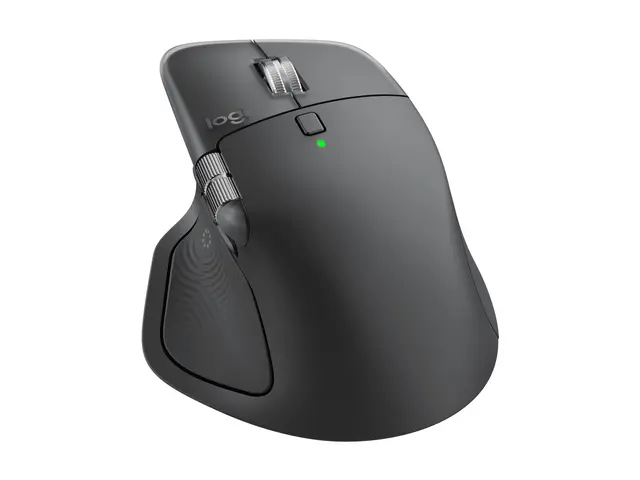 Logitech MX Master 4 - Mus 8 knapper trådløs Bluetooth, 2.4 GHz US...