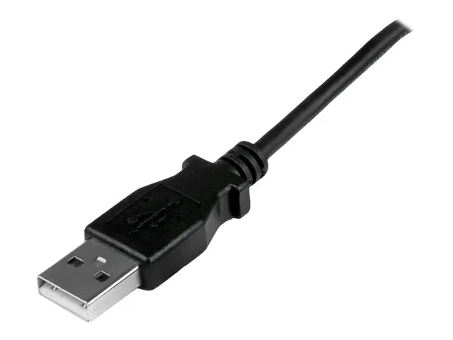 StarTech.com 1m Micro USB Cable Cord - A to Up Angle B Angled 1x (...