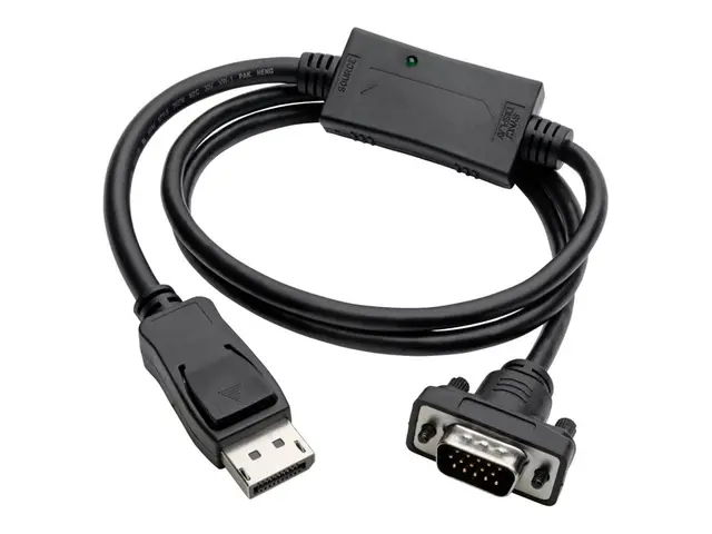Eaton Tripp Lite Series DisplayPort 1.2 to VGA Active Adapter Cabl...
