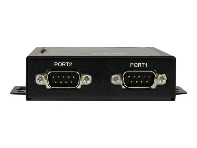 Startech 2 Port Serial-to-IP Ethernet Device Server - RS232 Metal ...