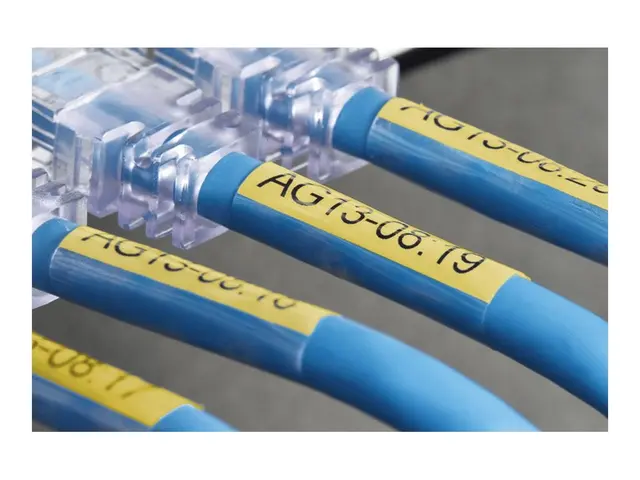 Brother TZe-SL661 - Selv-adhesiv svart på gult Rull (3,6 cm x 8 m)...