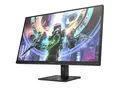 OMEN by HP 27qs - LED-skjerm - gaming 27" - 2560 x 1440 QHD @ 240 Hz - IPS - 400 cd/m² - 1000:1 - 1 ms - 2xHDMI, DisplayPort - høyttalere - svart