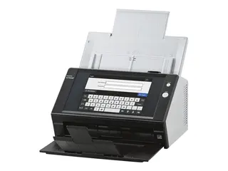 Ricoh Image Scanner N7100E - Dokumentskanner Dobbel CIS - Dupleks - 216 x 355.6 mm - 600 dpi x 600 dpi - inntil 25 spm (mono) / inntil 25 spm (farge) - ADF (50 ark) - inntil 4000 skann pr. dag - Gigabit LAN