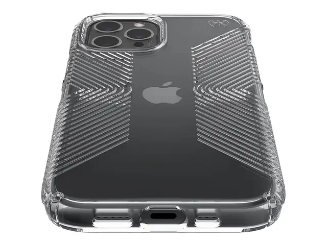 Speck Presidio Perfect-Clear with Grips - Baksidedeksel for mobilt...