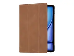 dbramante1928 Risskov - Lommebok for nettbrett helnarvet lær - gyllenbrun - 10.9" - 11" - for Apple 10.9-inch iPad Air (4. generasjon, 5. generasjon); 11-inch iPad Air (M2, M3, M4)