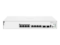 HPE Networking Instant On 1940 - Switch - L2+ Styrt - 8 x 10/100/1000 (PoE++) + 2 x Gigabit SFP (opplink) - rackmonterbar, veggmonterbar, bordmonterbar, under-bord montering - PoE Class 6 (124 W)