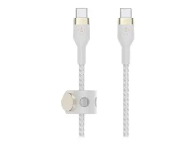 Belkin BoostCharge - USB-kabel 24 pin USB-C (hann) til 1 m hvit