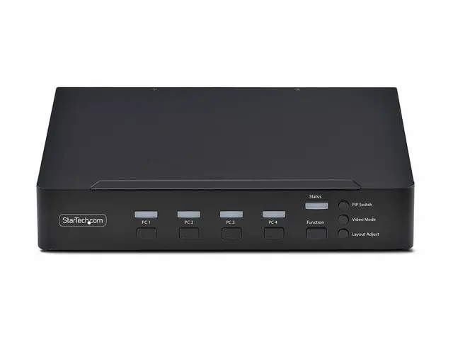 Startech - KVM / lyd USB-svitsj 4 x KVM/lyd/USB 1 lokalbruker stas...