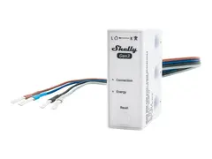 Shelly 3EM-63W Gen3 - Effekt- / energimåler trådløs - 802.11b/g/n, Bluetooth 4.2 - 2401 - 2483 Mhz, 2400 - 2483.5 Mhz - hvit