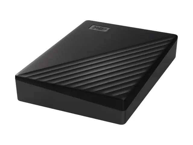 WD My Passport WDBR9S0060BBK - Harddisk kryptert 6 TB ekstern (bær...