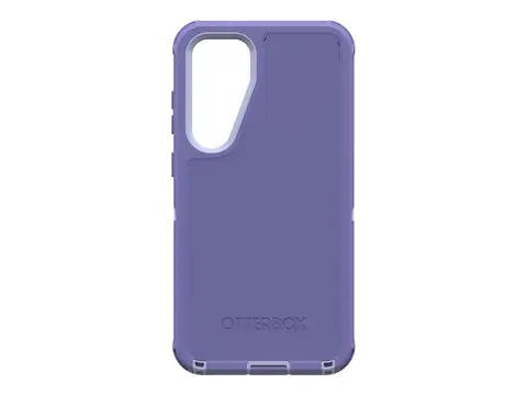 OtterBox Defender Series - Baksidedeksel for mobiltelefon robust - forsterkede hj&#248;rner - silikon, minneskumplast - fjellstorslagenhet (lilla) - for Samsung Galaxy S25+