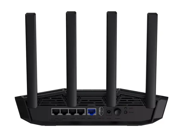 ASUS TUF Gaming BE3600 - Trådløs ruter 4-portssvitsj 1GbE, 2.5GbE ...