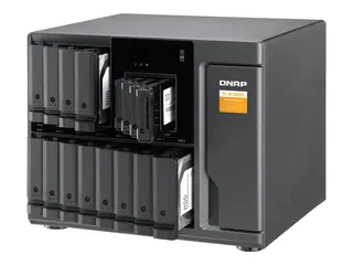 QNAP TL-D1600S - Harddiskarray - 16 brønner (SATA-600) SATA 6Gb/s (ekstern)