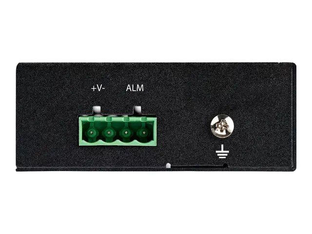 StarTech.com Industrial Fiber to Ethernet Media Converter, 1Gbps S...