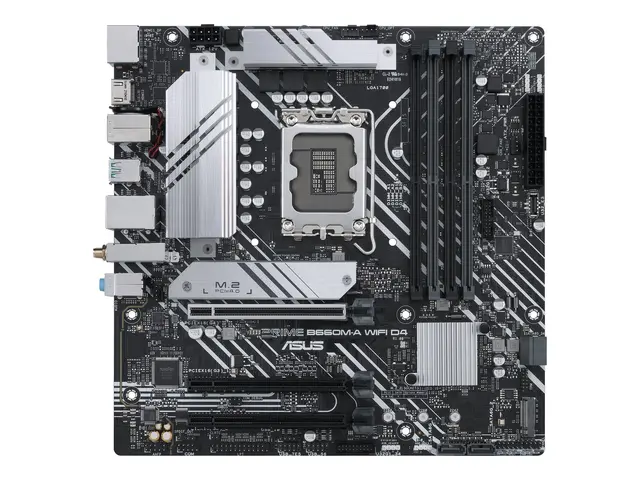 ASUS PRIME B660M-A WIFI D4 - Hovedkort micro ATX LGA1700-sokkel B6...