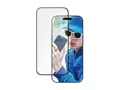 PanzerGlass Ceramic Protection Skjermbeskyttelse for mobiltelefon - ultrabred passform - glass - rammefarge svart - for Apple iPhone 16 Pro