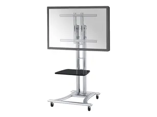 Neomounts PLASMA-M1800E - Vogn for flatpanel / AV-utstyr - s&#248;lv - skjermst&#248;rrelse: 27&quot;-70&quot;