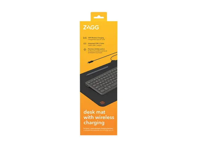 ZAGG - Trådløs ladematte 10 watt Fast Charge svart