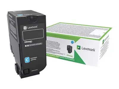 Lexmark - Høy ytelse - cyan - original - tonerpatron LCCP, Lexmark...